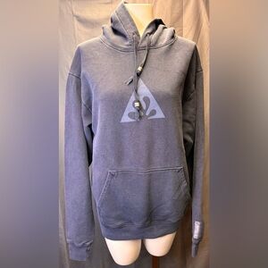 Wasted Collective Oversized Sweatshirt Hoodie Good Times Blue Size Small NWT.